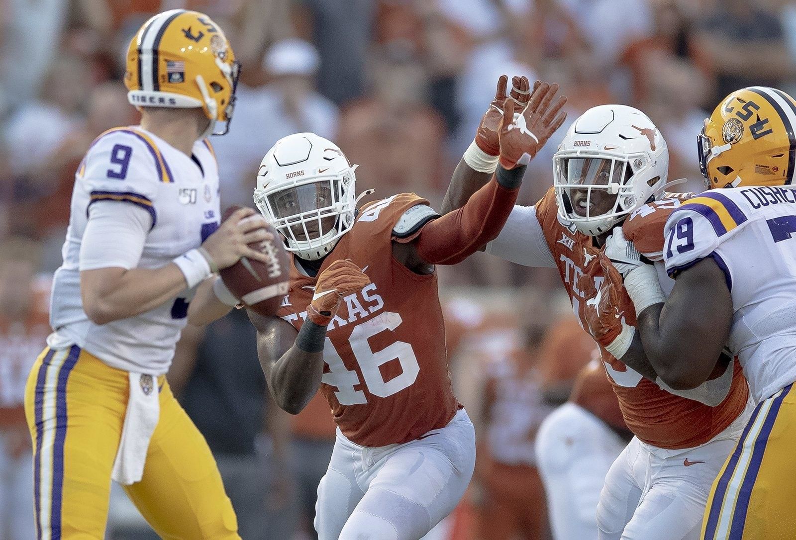 No. 7 Florida (6-0, 3-0 SEC) at No. 5 LSU (5-0, 1-0), 8 p.m. ET, ESPN